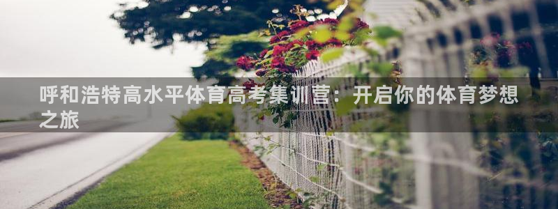焦点娱乐说说文案：呼和浩特高水平体育高考集训营：开启