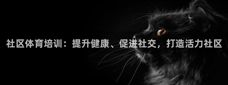 焦点娱乐平台任7O777：社区体育培训：提升健康、促