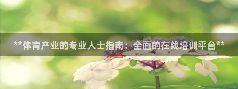 焦点娱乐传媒有限公司怎么样呀：**体育产业的专业人士