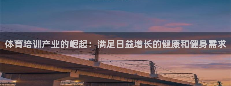 焦点娱乐平台注册账号是什么样的：体育培训产业的崛起：