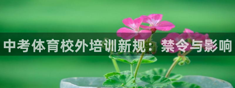 焦点娱乐平台最高待遇：中考体育校外培训新规：禁令与影