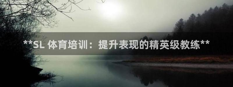 焦点娱乐是哪个公司的产品：**SL 体育培训：提升表现的精英