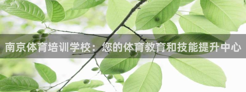 焦点娱乐平台候7O777：南京体育培训学校：您的体育